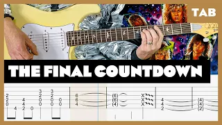 Europe - The Final Countdown - Guitar Tab | Lesson | Cover | Tutorial