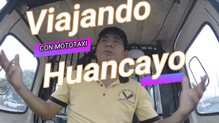 Viajando de Lima a Huancayo en mototaxi , ¿como son las mototaxi Piaggio Ape City ?