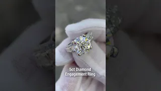 Lab Grown Diamond Engagement Rings Are So Affordable! 🤯 #shorts