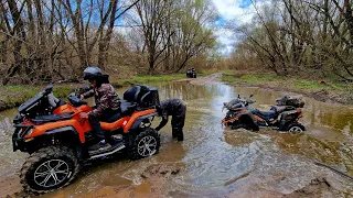 QUADY przygotowane do PŁYWANIA!!! CFMOTO 850 / 1000 Overland na STERYDACH!!!