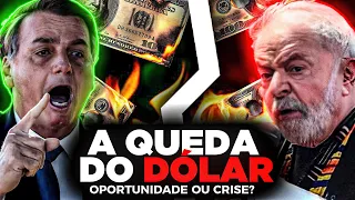 POR QUE O DÓLAR ESTÁ CAINDO?