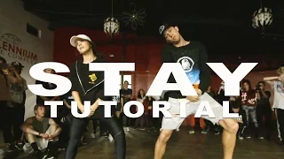 "STAY" - Zedd ft Alessia Cara Dance TUTORIAL | @MattSteffanina Choreography | DANCE TUTORIALS LIVE