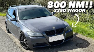 Owning a 400 BHP/800 NM BMW 335D Estate, modified car review