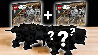 Can you build an AT-OT w/ 2x LEGO Star Wars AT-TE's? 🧐