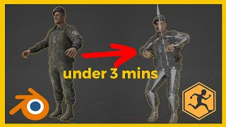 How to rig 3d models for free under 3 mins