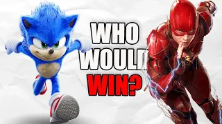 Flash VS Sonic | Who Would Win?