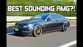 5 Minutes of RAW Mercedes AMG M156 6.2 NA V8 Exhaust Note! - 2012 Mercedes C63 AMG W204