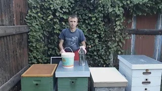 Обработка клеща муравьиной кислотой  Пчеловодство Аргентины