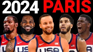 USA Men's Basketball Official Roster for the 2024 Paris Olympics