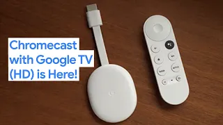 Chromecast with Google TV (HD) is here!