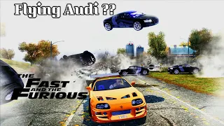 NFS MW | Brian Toyota Supra From Fast And Furious | Final Pursuit | Vs Cops Audi R8 | 4K Pursuit|
