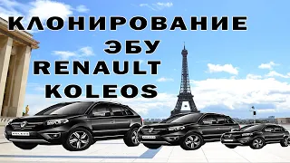Клонирование ЭБУ Renault Koleos 2013 2.5L | Сергей Штыфан