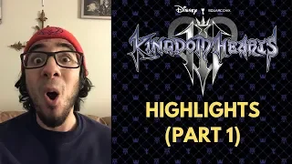 Kingdom Hearts 3 Stream Highlights! BEGINNING HYPE, Rage Form, Tricky Emblems, Etc.
