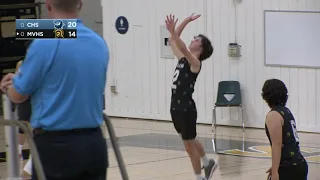 KMVT Sports - Carlmont vs. Mountain View High School Boys Volleyball