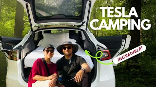 Sleeping In A Tesla - Epic Camping Adventure. Must Have Accessories, Pros & Cons, Model Y