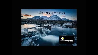 Winter Sunrise in Glencoe, Landscape Photography of the Scottish Highlands