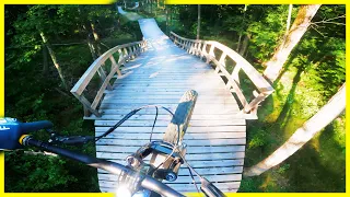 As a Pro Rider, These Jumps Scare The 💩 Out of Me !!! | Thunder Mountain Bike Park