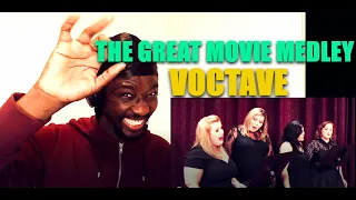 The Great Movie Medley - Voctave A Cappella | REACTION