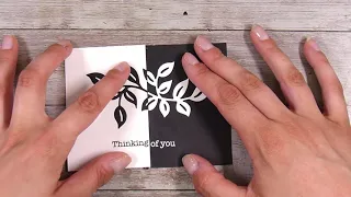 Half and Half Card Making Technique!