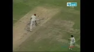 Ian Healy great work !! Unusual Dismissal Australia v West Indies 5th test at Perth 1996 97