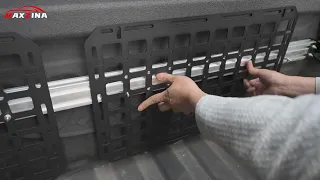 Front Bed Molle Panel Compatible with 2015-2024 Ford F150