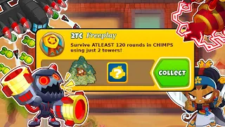 The Most OP CHIMPS Combo In The Game! (BTD6)