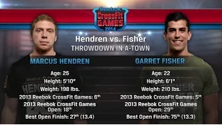 CrossFit Open 14.1 MARCUS HENDREN vs GARRET FISHER