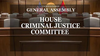 House Criminal Justice Committee - March 3, 2021 - House Hearing Room 2