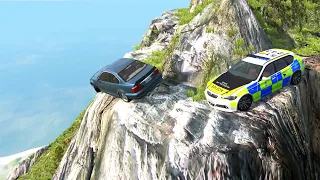 Cars vs The CRAZIEST Abandoned Cliff Roads EP5 -- BeamNG.Drive