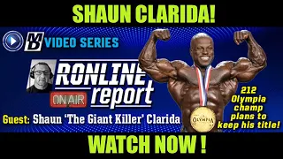 SHAUN "THE GIANT KILLER" CLARIDA: 2020 212 MR. OLYMPIA | THE RONLINE REPORT