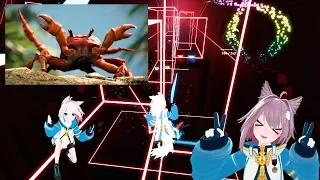 [Beat Saber] Noisestorm - Crab Rave (Workout ver.) Full Body Tracking