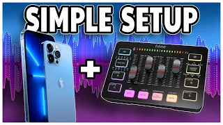 How To Connect Iphone To The Fifine SC3 Audio Mixer | Fast & Easy