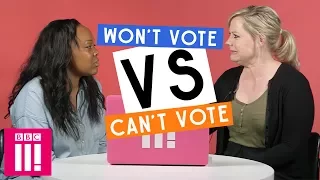 Won't Vote VS Can't Vote | Is It Wrong Not To Use Your Right To Vote?