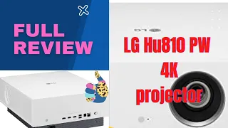 LG cinebeam hu810pw review| lg hu810p 4k uhd price| best 4K projecter