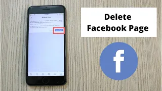 How to Delete Facebook Page on iPhone (2020)