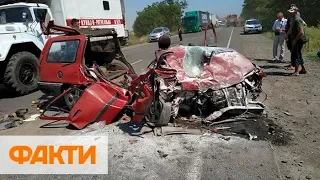 В Украине за выходные три ДТП унесло 23 жизни