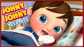 NEW Johny Johny Yes Mama + MORE Banana Cartoon 3D Nursery Rhymes Baby & Kids Songs - 2 HOUR