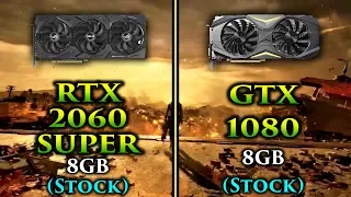 RTX 2060 SUPER vs GTX 1080 | 13 PC Gameplay Tested 1080p 1440p