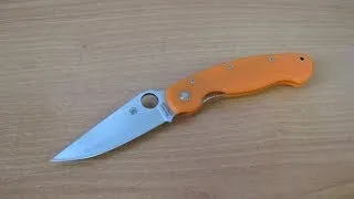 Spyderco Military - китайская версия легенды. Первое впечатление.