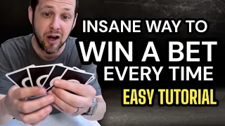 The BEST plot in SELF WORKING Card Magic (Tutorial) How to WIN a Bet… EVERY TIME!