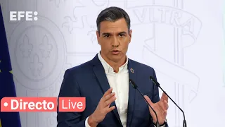 🔴📡 Rueda de Prensa de Pedro Sánchez tras la ronda de consultas de S.M. el Rey