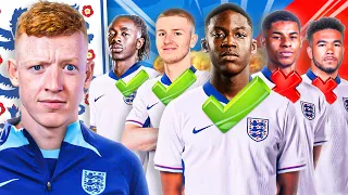 Reacting To The OFFICIAL England EURO 2024 Squad!