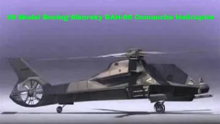 3D Model Boeing-Sikorsky RAH-66 Comanche Helicopter Review