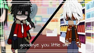 goodbye you little shi- | obey me| funny mammon and lucifer moment| gacha club|original??|{READ DESC