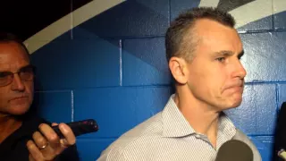 Billy Donovan Pregame vs Magic