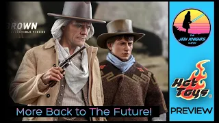 Hot Toys Back To The Future 3 Marty McFly & Doc Brown Figure Preview