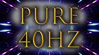 Pure 40hz Binaural Waves - Improve Brain Function