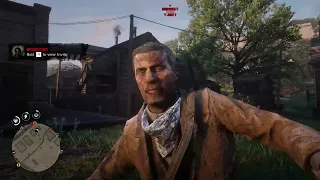 Killing your friends in red dead