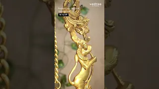 Magnificent Brass Figurines | by Wedtree #shorts