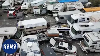 Hundreds Of RVs Removed From Encampments